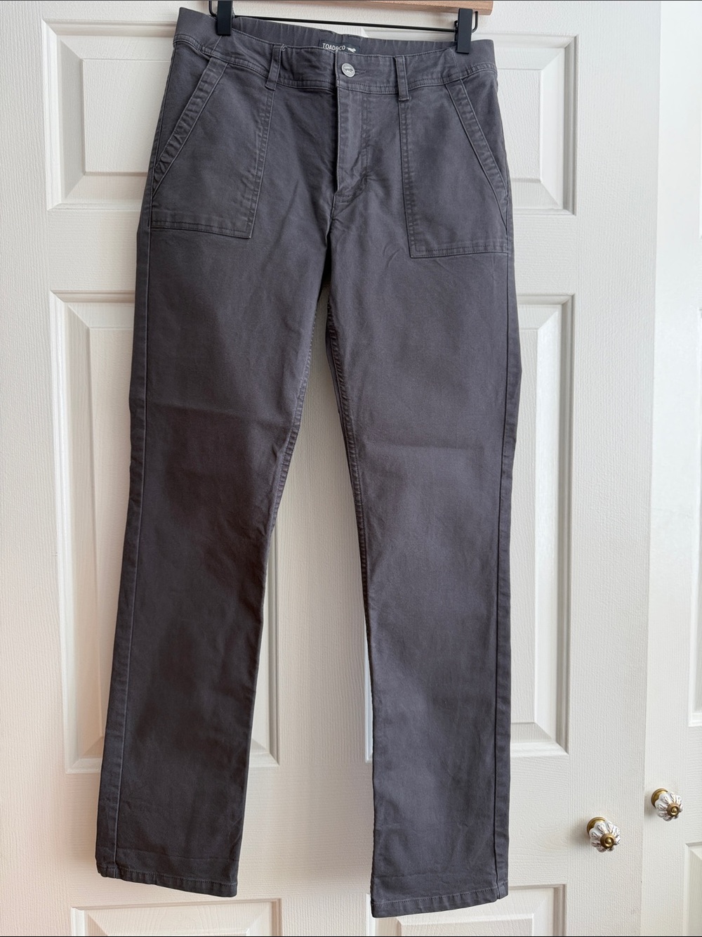 Toad & Co. Earthworks Pants Regular 4 Soot Grey Women’s